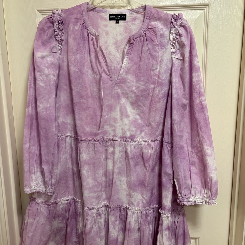 Generation Love Pastel Tie-Dye dress